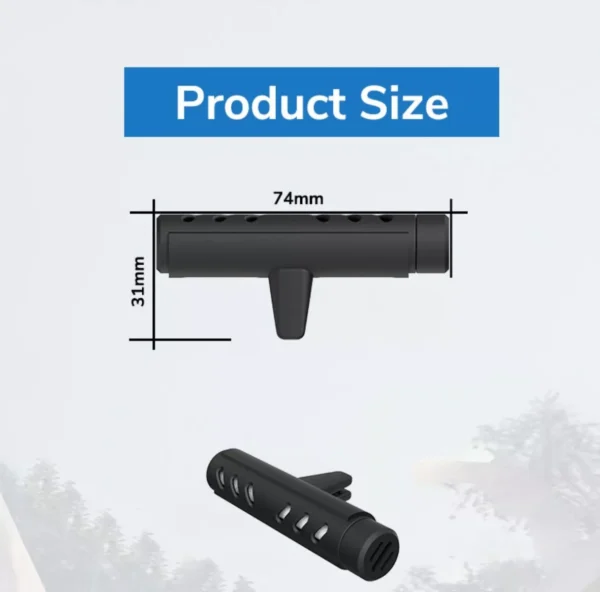Car Air Freshener Diffuser - Air Vent Clip - Super Strong Scent Throw - Image 5