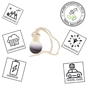 100% PURE ESSENTIAL OIL Car/Home Air freshener Aromatherapy Mood Enhancing Blend