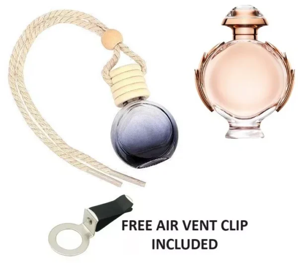 OLYMPIA Inspired Car Air Freshener Oil Diffuser 10ML + Free Air Vent Holder
