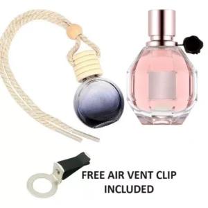 FLOWERBOMB Inspired Car Air Freshener Oil Diffuser 10ML + Free Air Vent Holder