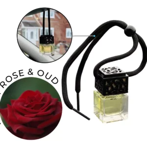VELVET ROSE & OUD Car Air Freshener - Oil Diffuser - Luxury Car Perfume
