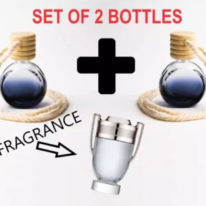 INVICTUS SET of 2 - Car Air Freshener Oil Diffuser Inspired 10ML Bottle