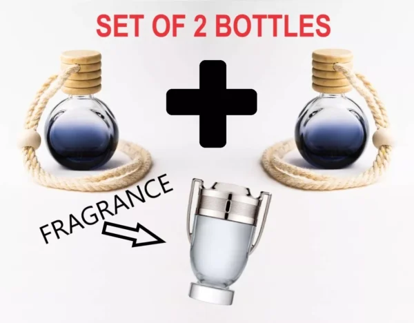 INVICTUS SET of 2 - Car Air Freshener Oil Diffuser Inspired 10ML Bottle
