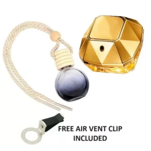 LADY MILLION Inspired Car Air Freshener Oil Diffuser 10ML+ Free Air Vent Holder