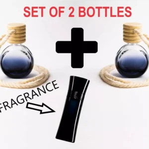 CODE SET of 2 - Car Air Freshener Oil Diffuser Inspired 10ML Bottle