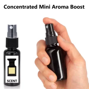 ITALIAN LEATHER - Car Home Fabric Air Freshener Spray - Mini Aroma Boost