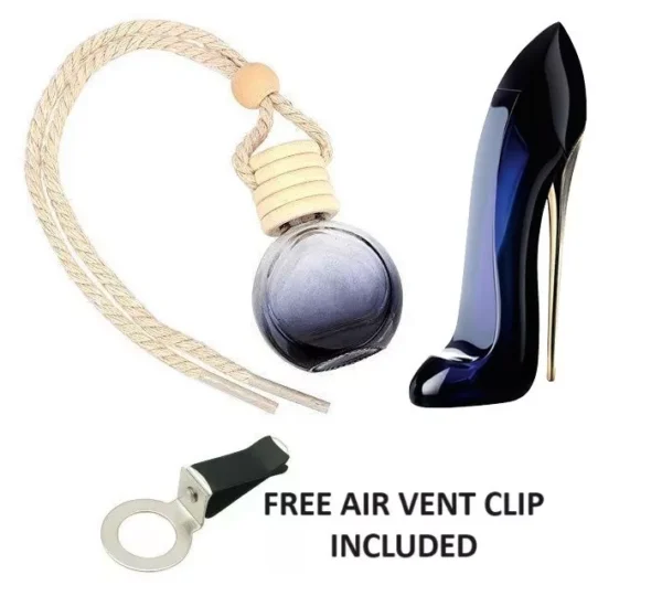 GOOD GIRL Car Air Freshener Oil Diffuser 10ML + Free Air Vent Holder