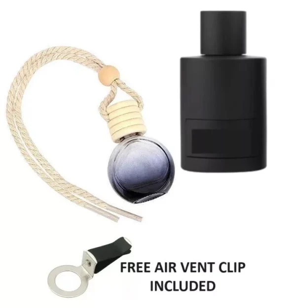 Ombre Leather Car Air Freshener Oil Diffuser 10ML + Free Air Vent Holder