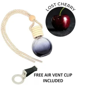 FORGOTTEN CHERRY Car Air Freshener Oil Diffuser 10ML + Free Air Vent Holder
