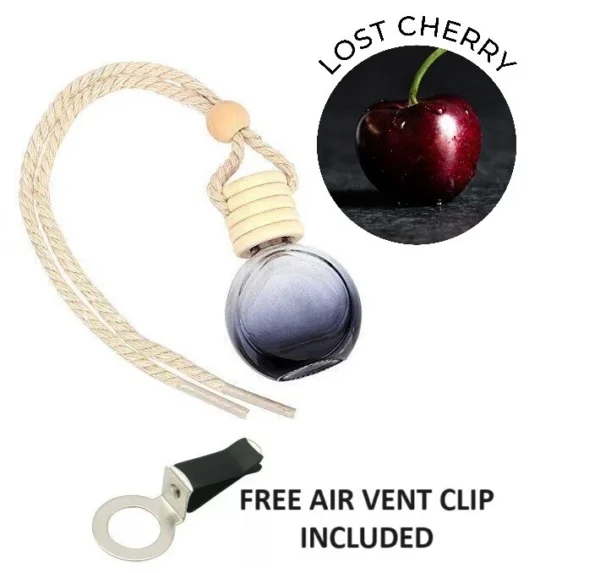 FORGOTTEN CHERRY Car Air Freshener Oil Diffuser 10ML + Free Air Vent Holder