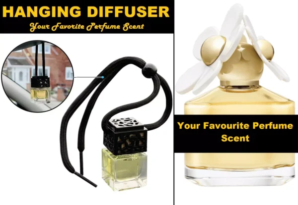 DAISY Car Air Freshener - Oil Diffuser - Luxury Inspired Car Perfume