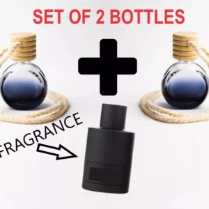 OMBRE LEATHER SET of 2 - Car Air Freshener Oil Diffuser Inspired 10ML Bottle