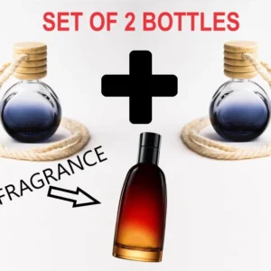 FAHRENGATE SET of 2 - Car Air Freshener Oil Diffuser Inspired 10ML Bottle
