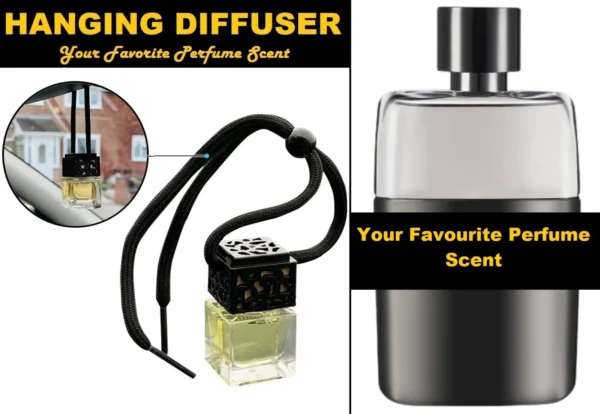 GUILTI MEN'S Car Air Freshener - Oil Diffuser - Luxury Inspired Car Perfume