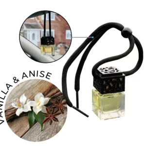 VANILLA & ANISE Car Air Freshener - Oil Diffuser - Luxury Car Perfume