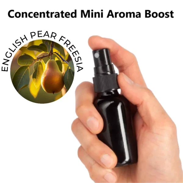 ENGLISH PEAR & FREESIA - Car Home Fabric Air Freshener Spray - Mini Aroma Boost