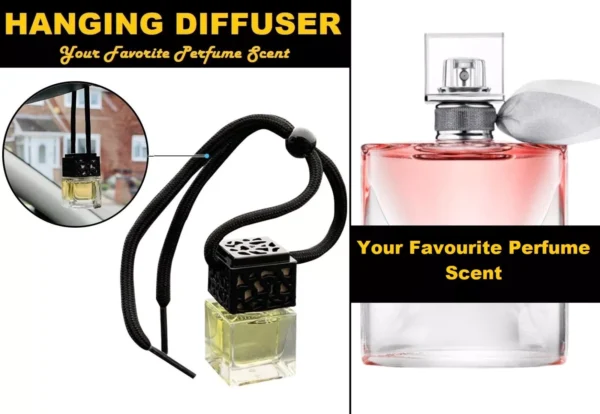 LA BELLE Car Air Freshener - Oil Diffuser - Luxury Inspired Car Perfume