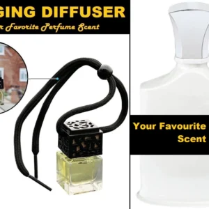 KRID SILVER Car Air Freshener - Oil Diffuser - Luxury Inspired Car Perfume