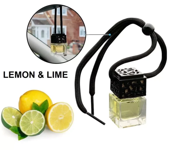 LEMON & LIME Car Air Freshener - Oil Diffuser - Luxury Car Perfume