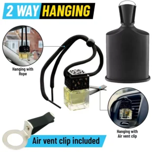 GREEN IRISH TWEED Car Diffuser Air Freshener - Air Vent Clip Included