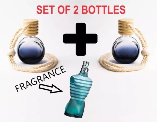L'MALE SET of 2 - Car Air Freshener Oil Diffuser Inspired 10ML Bottle