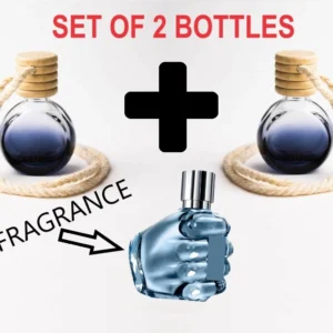 BRAVEST SET of 2 - Car Air Freshener Oil Diffuser Inspired 10ML Bottle