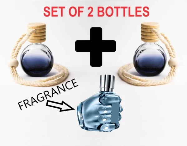 BRAVEST SET of 2 - Car Air Freshener Oil Diffuser Inspired 10ML Bottle