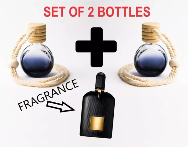 DARK ORCHID SET of 2 - Car Air Freshener Oil Diffuser Inspired 10ML Bottle