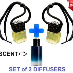 SAVAGE - SET of 2 BOTTLES - Car Air Freshener Inspired Oil Diffuser