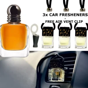 STRONGER WITH U Fragrance  SET of x3 BOTTLES  Car Air Freshener Oil Diffuser