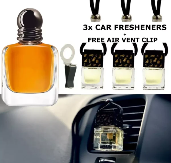STRONGER WITH U Fragrance  SET of x3 BOTTLES  Car Air Freshener Oil Diffuser