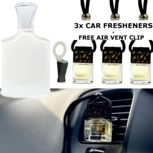 SILVER MOUNTAIN Fragrance  SET of x3 BOTTLES  Car Air Freshener Oil Diffuser