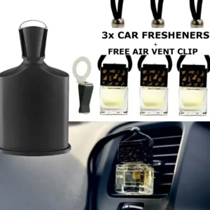 GREEN IRISH TWEED Fragrance  SET of x3 BOTTLES  Car Air Freshener Oil Diffuser
