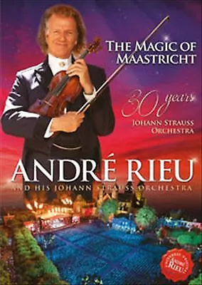 André Rieu: The Magic of Maastricht - 30 Years of the Johann... Blu-Ray (2017) Brand New
