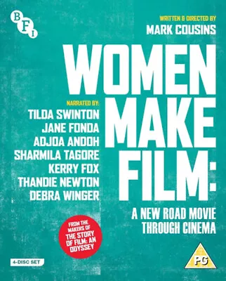 Women Make Film - A Road Movie Through Cinema Blu-ray (2020) Mark Cousins Brand New