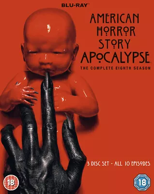 American Horror Story: Apocalypse - The Complete Eighth Season Blu-ray (2019) Brand New