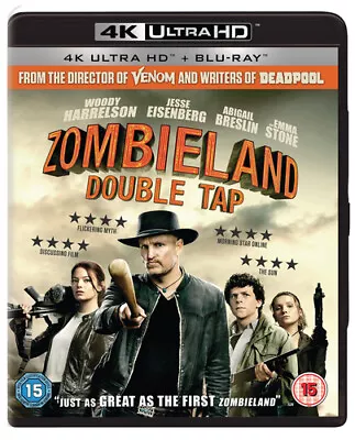 Zombieland: Double Tap Blu-ray (2020) Woody Harrelson, Fleischer (DIR) cert 15 Brand New