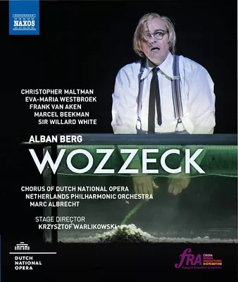 Wozzeck: Dutch National Opera (Albrecht) Blu-Ray (2018) Krzysztof Warlikowski Brand New