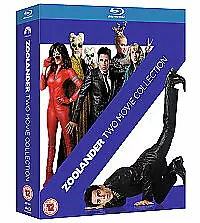 Zoolander/Zoolander No. 2 Blu-Ray (2016) Ben Stiller cert 12 2 discs Brand New