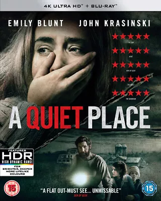 A Quiet Place DVD (2018) Emily Blunt, Krasinski (DIR) cert 15 2 discs Brand New