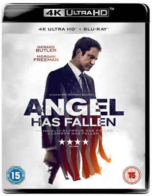 Angel Has Fallen Blu-ray (2019) Gerard Butler, Waugh (DIR) cert 15 2 discs Brand New