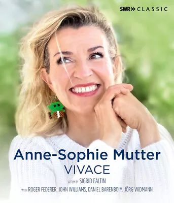 Anne-Sophie Mutter: Vivace Blu-ray (2023) cert TBC Brand New