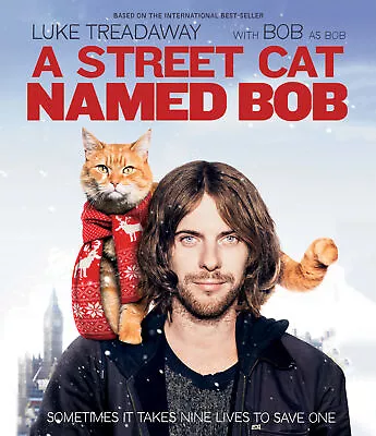 A Street Cat Named Bob [DVD] [2016] [NTS Blu-ray Brand New