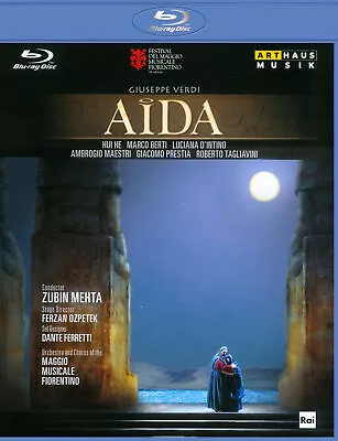 Aida: Teatro Maggio Musicale Fiorentino (Mehta) DVD (2012) Zubin Mehta cert E Brand New
