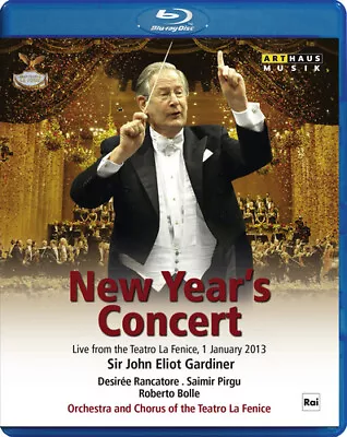 Year's Concert: Teatro La Fenice (Gardiner) DVD (2014) John Eliot Gardiner Brand New