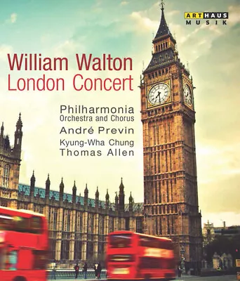 William Walton: London Concert DVD (2015) André Previn cert E Brand New