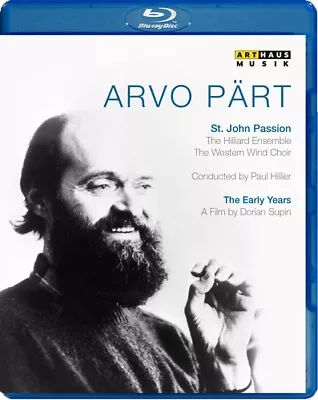 Arvo Pärt: The Early Years - A Portrait Blu-ray (2015) cert TBC Brand New