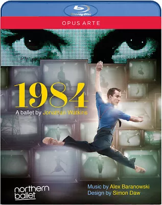 1984: Northern Ballet (Pryce-Jones) Blu-Ray (2018) Ross MacGibbon cert E Brand New