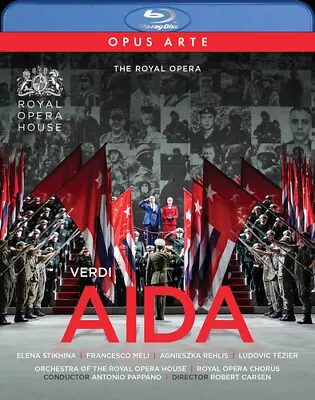 Aida: Royal Opera House (Pappano) Blu-ray (2024) Robert Carsen cert E Brand New