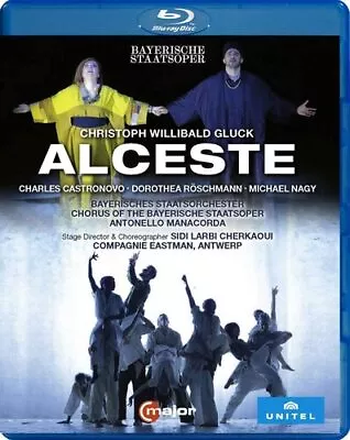 Alceste: Bayerisches Staatsorchester (Manacorda) Blu-ray (2021) Antonello Brand New